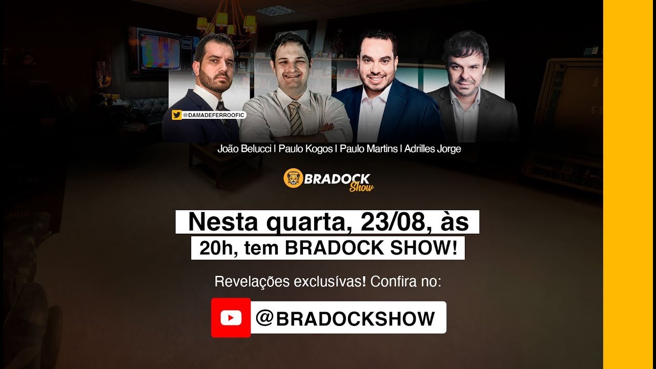 Bradock Show 23 08 23 Paulo Kogos Adrilles Jorge Paulo Martins E