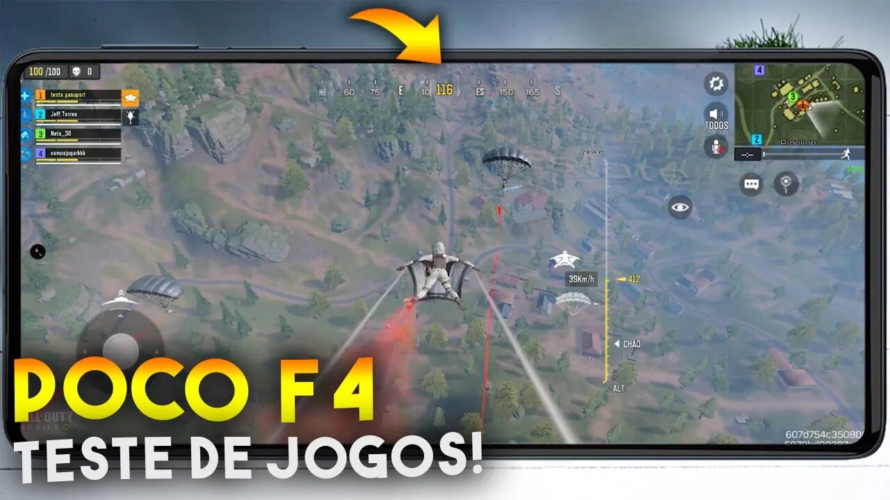 Poco F Teste De Jogos Cod Mobile E Asphalt Ser Que Roda Liso