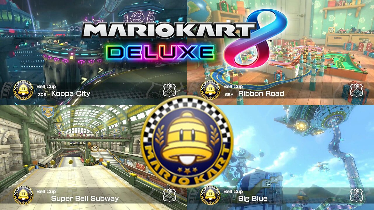 Mario Kart Deluxe Cc Bell Cup Cc Playthrough Nintendo Switch