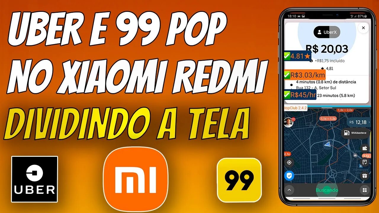 Xiaomi Tela Dividida Uber E Pop Como Dividir A Tela Do