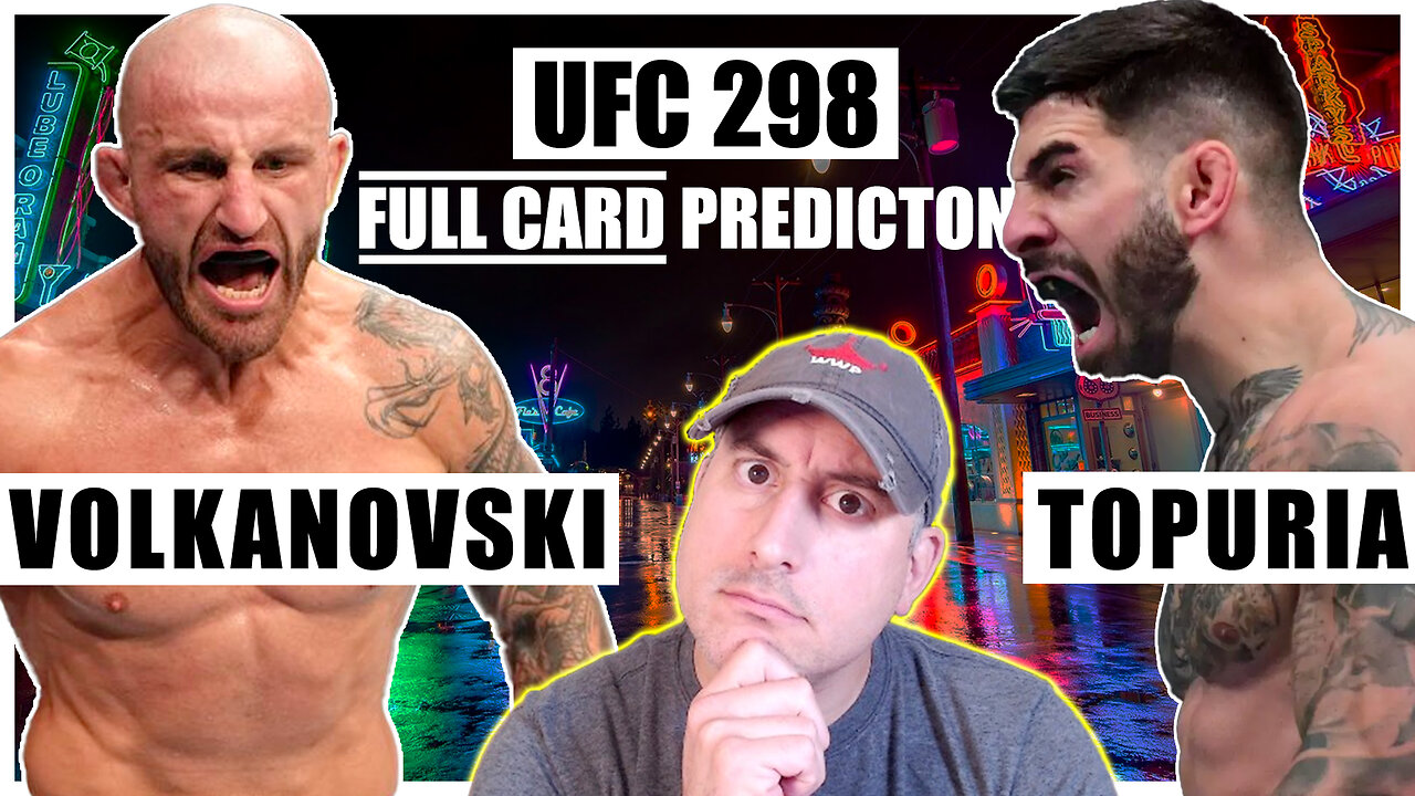 Ufc Volkanovski Vs Topuria Full Card Predictions And Bets