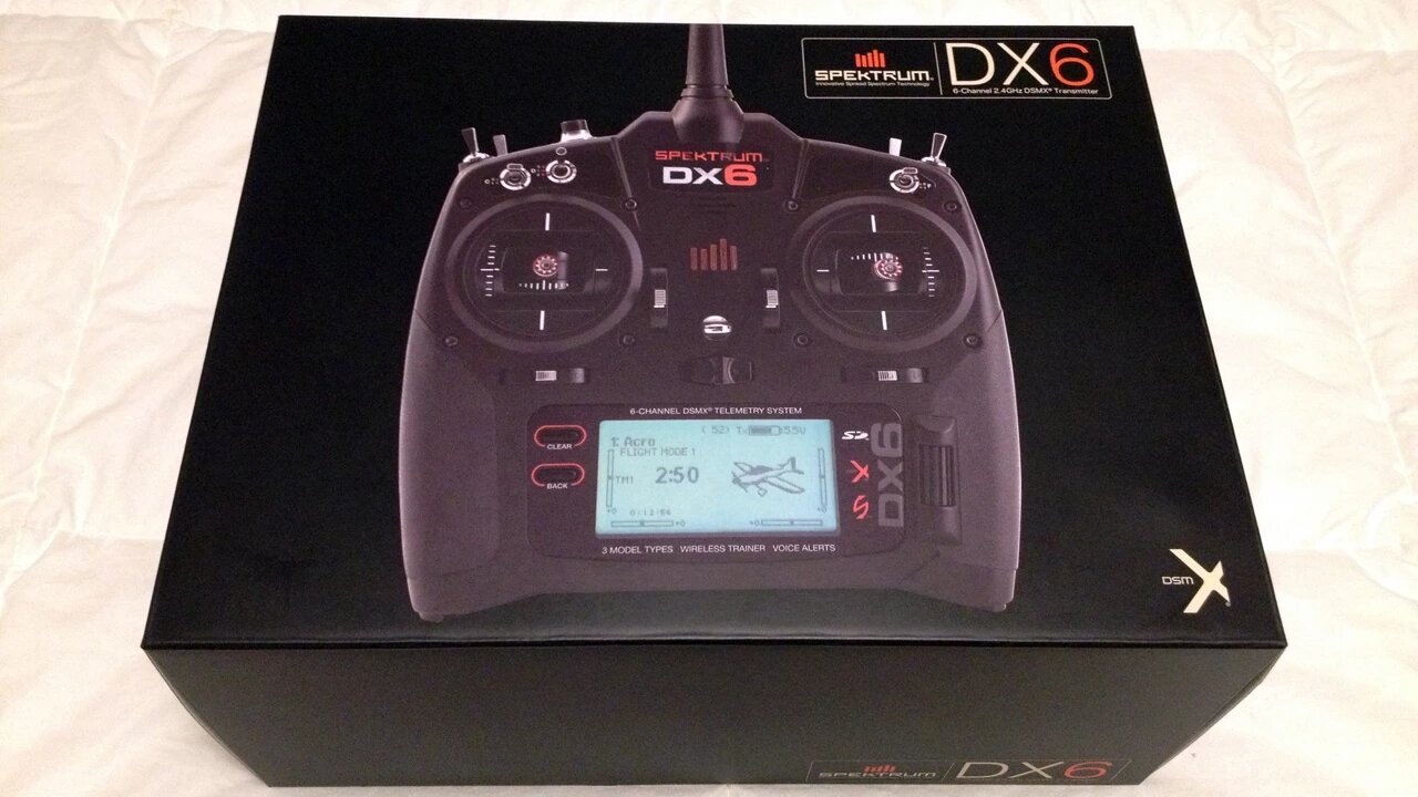 Spektrum Dx Channel Dsmx Transmitter Unboxing And Review