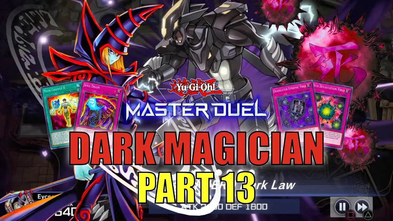 Dark Magician Ranked Duels Gameplay Part Yu Gi Oh Master Duel