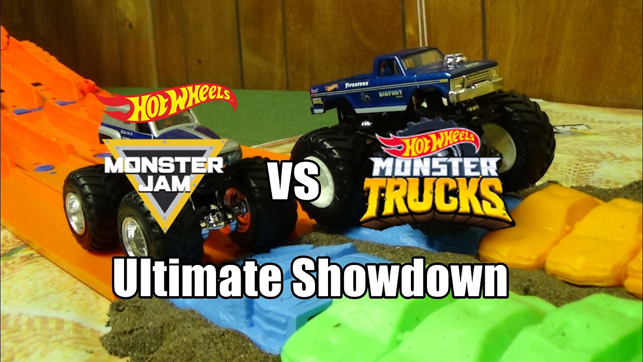 Hot Wheels Monster Trucks Vs Monster Jam Ultimate Showdown
