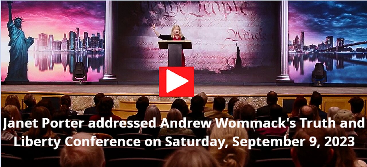 Janet Porter David Barton At Andrew Wommack S Truth Liberty Conference