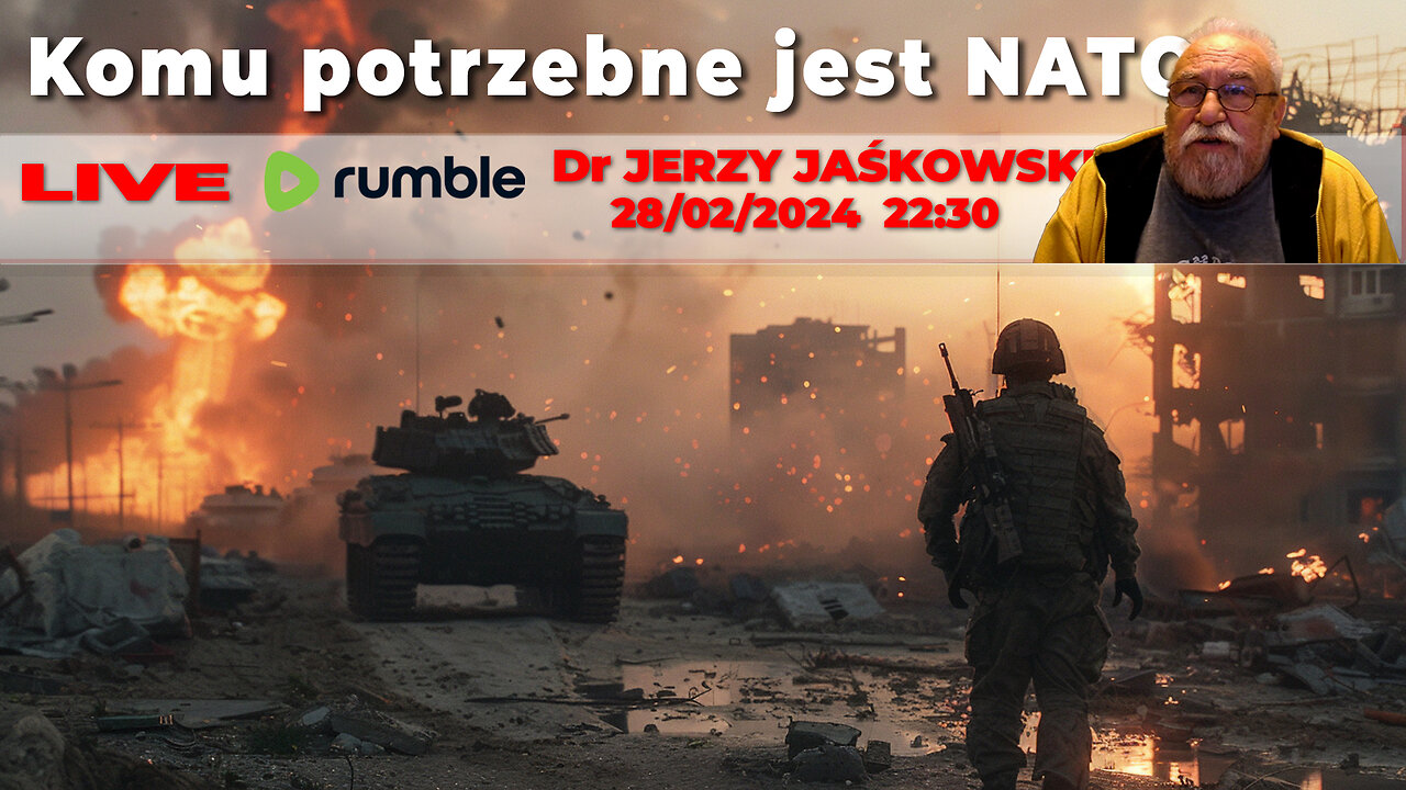 Live Cst Dr Jerzy Ja Kowski Komu Potrzebne Jest Nato