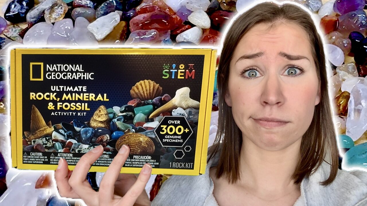 I Bought The National Geographic Gemstone Mineral Mega Kit So You Don T