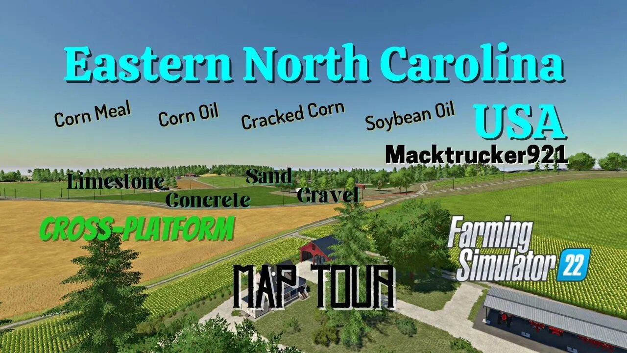 Eastern North Carolina Usa Map Tour Macktrucker Fs