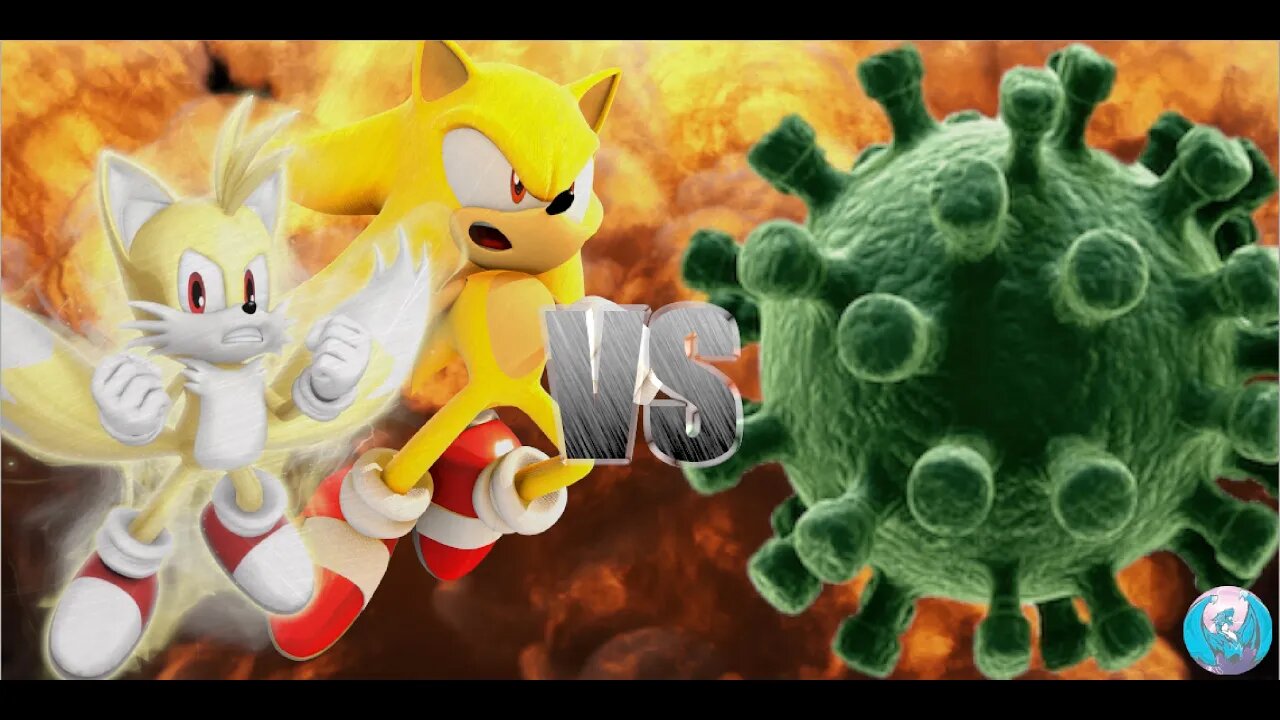 MUGEN Request Super Sonic Super Tails VS Corona Virus See