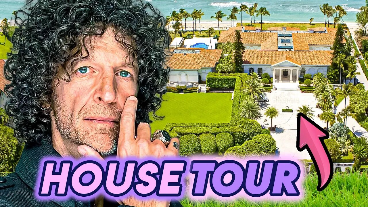 Howard Stern House Tour 2020 100 Million Hamptons New York Palm