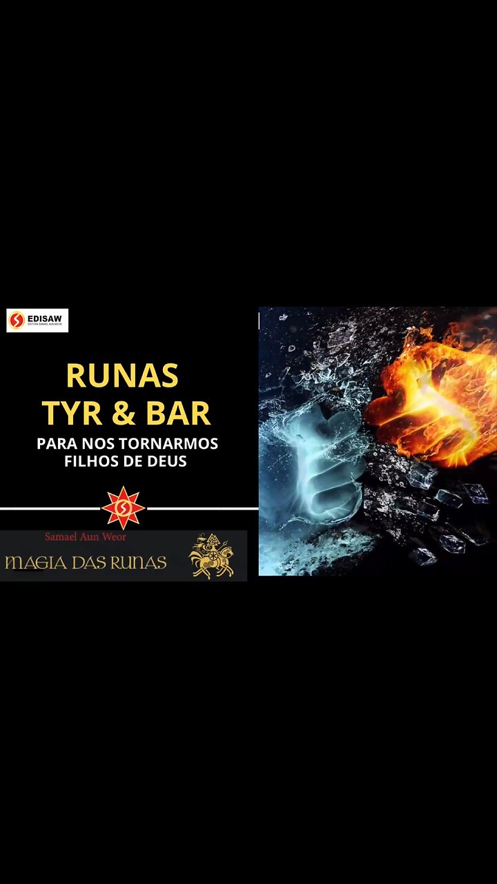 O PODER DAS RUNAS TYR BAR PARA NOS TORNAMOS FILHOS DE DEUS