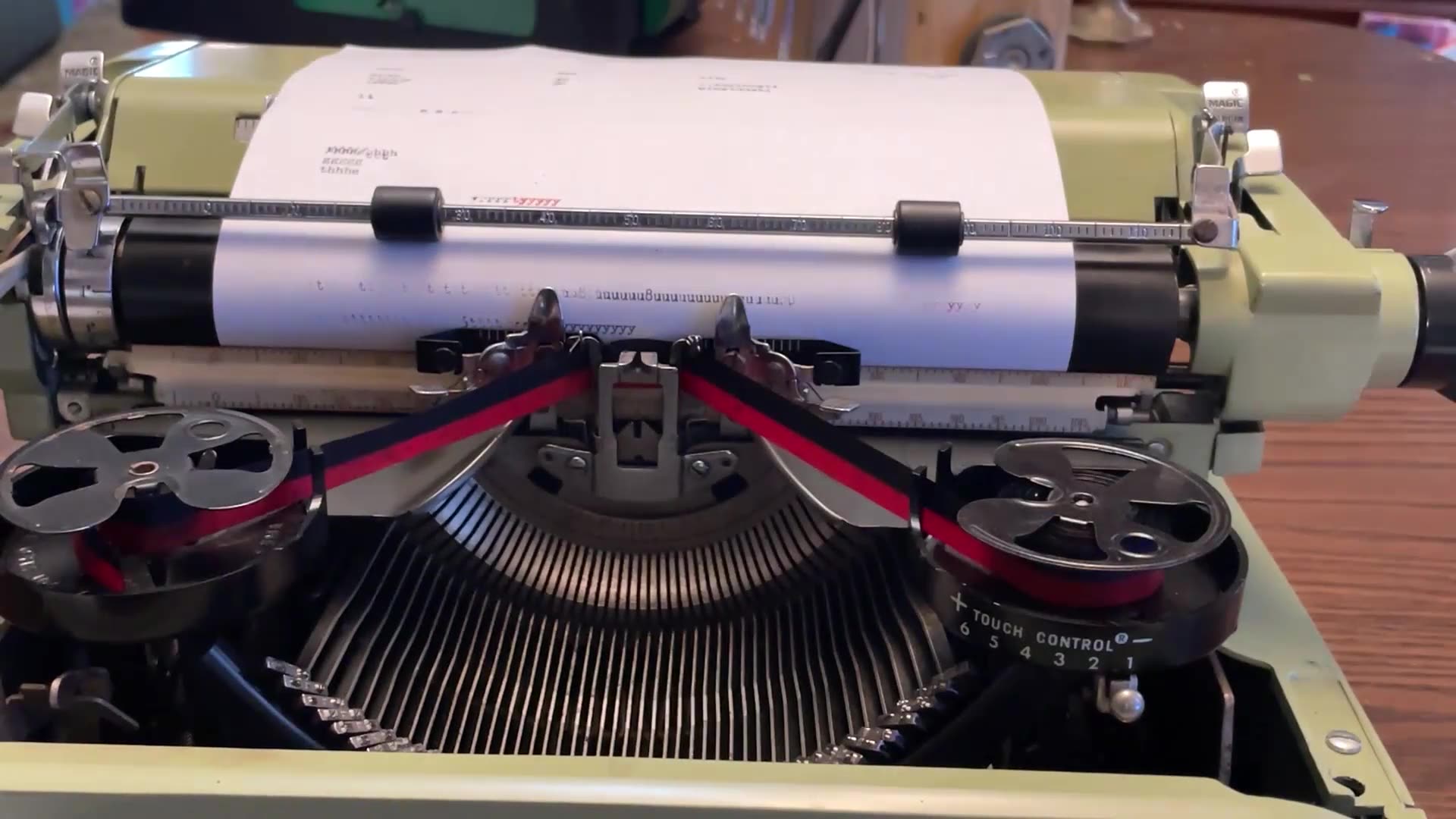 Royal Empress Typewriter Demo Of Features And Functions