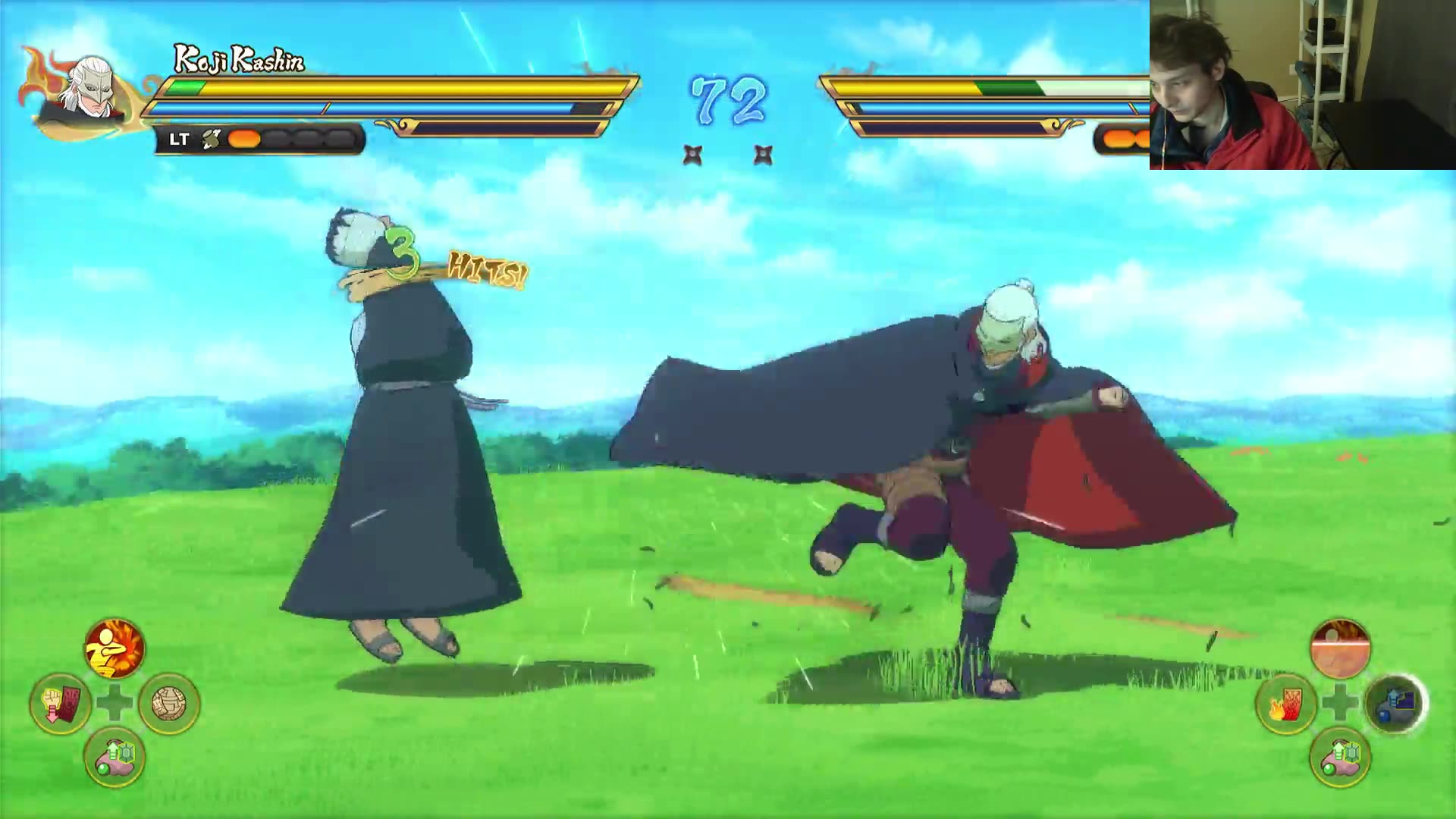 Danzo Vs Koji Kashin In A Naruto X Boruto Ultimate Ninja Storm