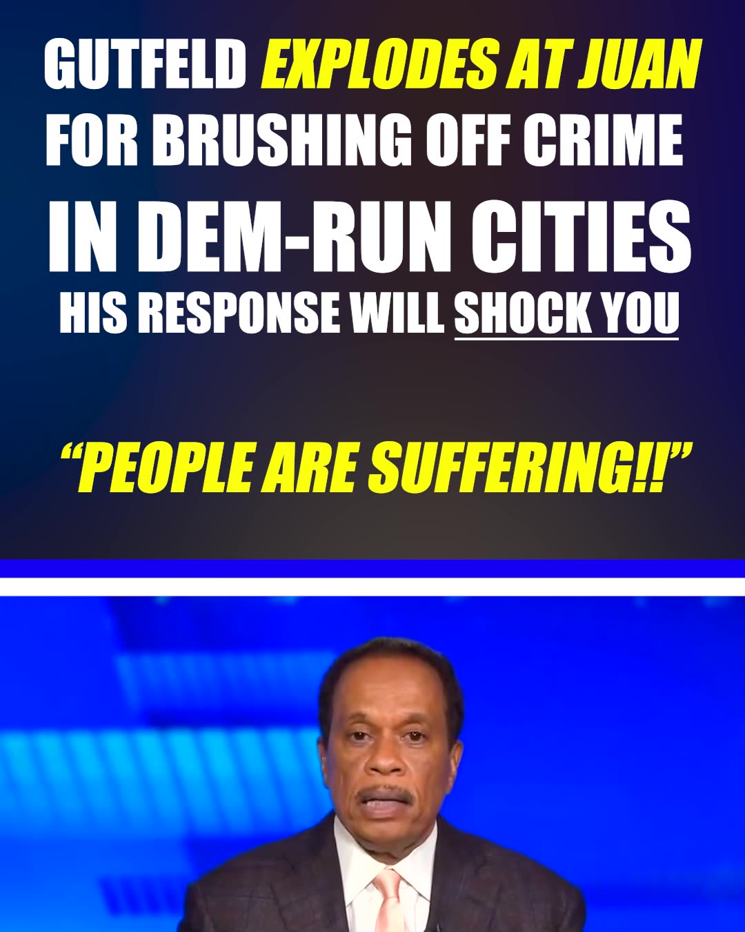 Greg Gutfeld Explodes At Juan Williams For Brushing Off Crime In Dem