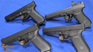 The Glock Competition Guns: 9mm, 40 S&W, 45 ACP, 10mm