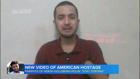 New video of American held by Hamas leads to protests in Jerusalem