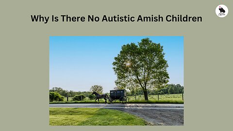 Where Are All The Autistic Amish Children?