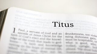 Book of Titus: Chapter 1