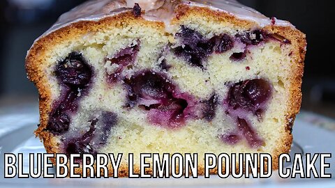 HOW TO MAKE Blueberry Lemon Pound Cake | Homemade Recipe | JorDinner