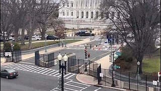 Biden Admin Builds Fences Around The Capitol Before SOTU