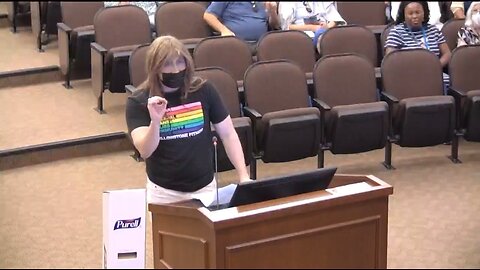 Drag Queen Teacher Melts Down at City Council Meeting