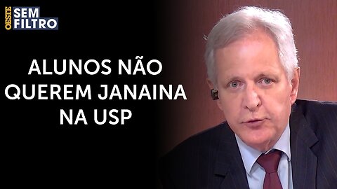 Augusto Nunes: ‘Alunos da USP contra Janaina Paschoal são militantes do lulismo’ | #osf