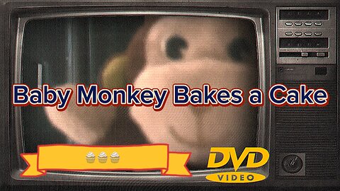 Baby Monkey Bakes a Cake 🧁