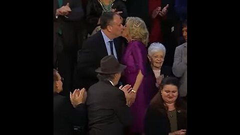 Jill Biden kisses Kamala Harris' husband on the lips | State of the Union address