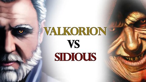 Valkorion VS Darth Sidious - Deus VS Senado ͡° ͜ʖ ͡° (Star Wars)