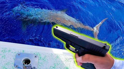 Shooting Blue Marlin's with a GLOCK!