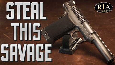 Steal This Gun! | Military Trials Savage 1907 in .45 ACP