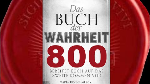 Wenn der Heilige Geist gegenwärtig ist, wird Er sich wie Feuer ausbreiten(Buch der Wahrheit Nr 800)