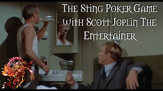 The Sting Poker Game on the Train