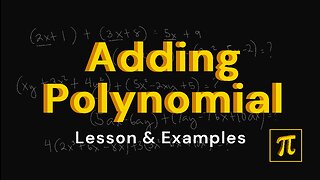 How to ADD POLYNOMIALS? - Just take note of this simple step!