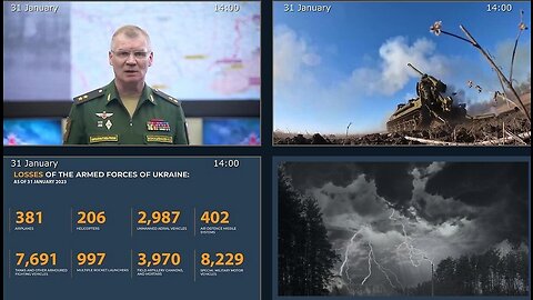 31.01.23 ⚡Russian Defence Ministry report on the progress of the denazification of Ukraine
