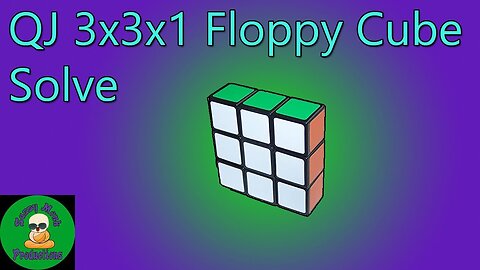 QJ 3x3x1 Floppy Cube Solve