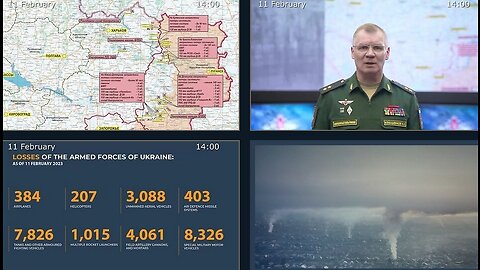 11.02.23 ⚡️ Russian Defence Ministry report on the progress of the deNAZIfication of Ukraine
