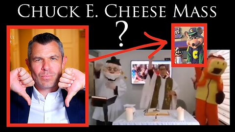 Dr. Taylor Marshall reacts to Chuck E. Cheese Mass