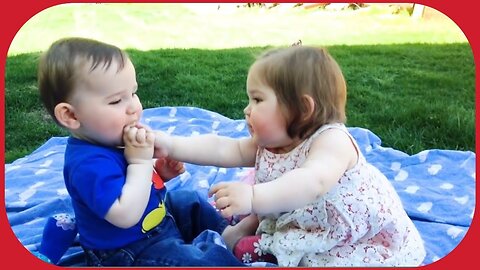 Try To Not Launch challenge With Funny Baby l Funnest Babies Videos l Funny Video