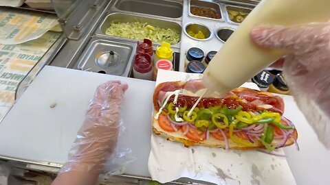 making Sandwich