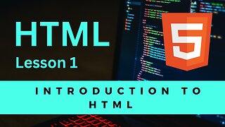 HTML for Beginners 01 - Introduction to HTML