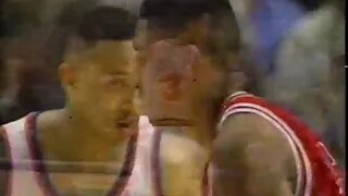 May 8, 1994 - A 'Genuine Moment' for John Starks