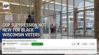 AP - GOP suppression not new for Black Wisconsin voters