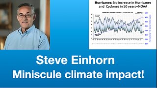 Steve Einhorn: Climate Change: What They Rarely Teach In College | Tom Nelson Pod #223