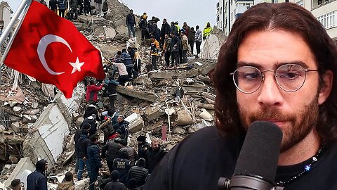 Epic influencer leftist Hasan reacts to Massive Earthquake in Turkey