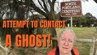 Attempt first paranormal investigation | Portland Historical Cemetery Self Guided Tour | Episode 3