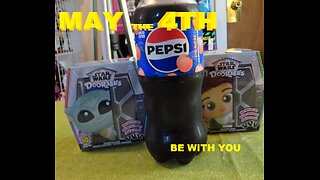 May The 4th Pepsi Peach and Disney Doorables Puffables Star Wars