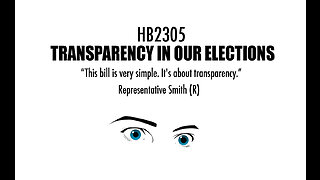 HB2305 - Transparency in our elections