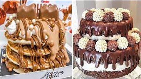 So Yummy Dark Chocolate Cake Hacks | Delicious Chocolate Cake Decorating Recipes