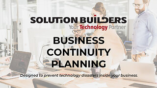 Business Continuity Planning